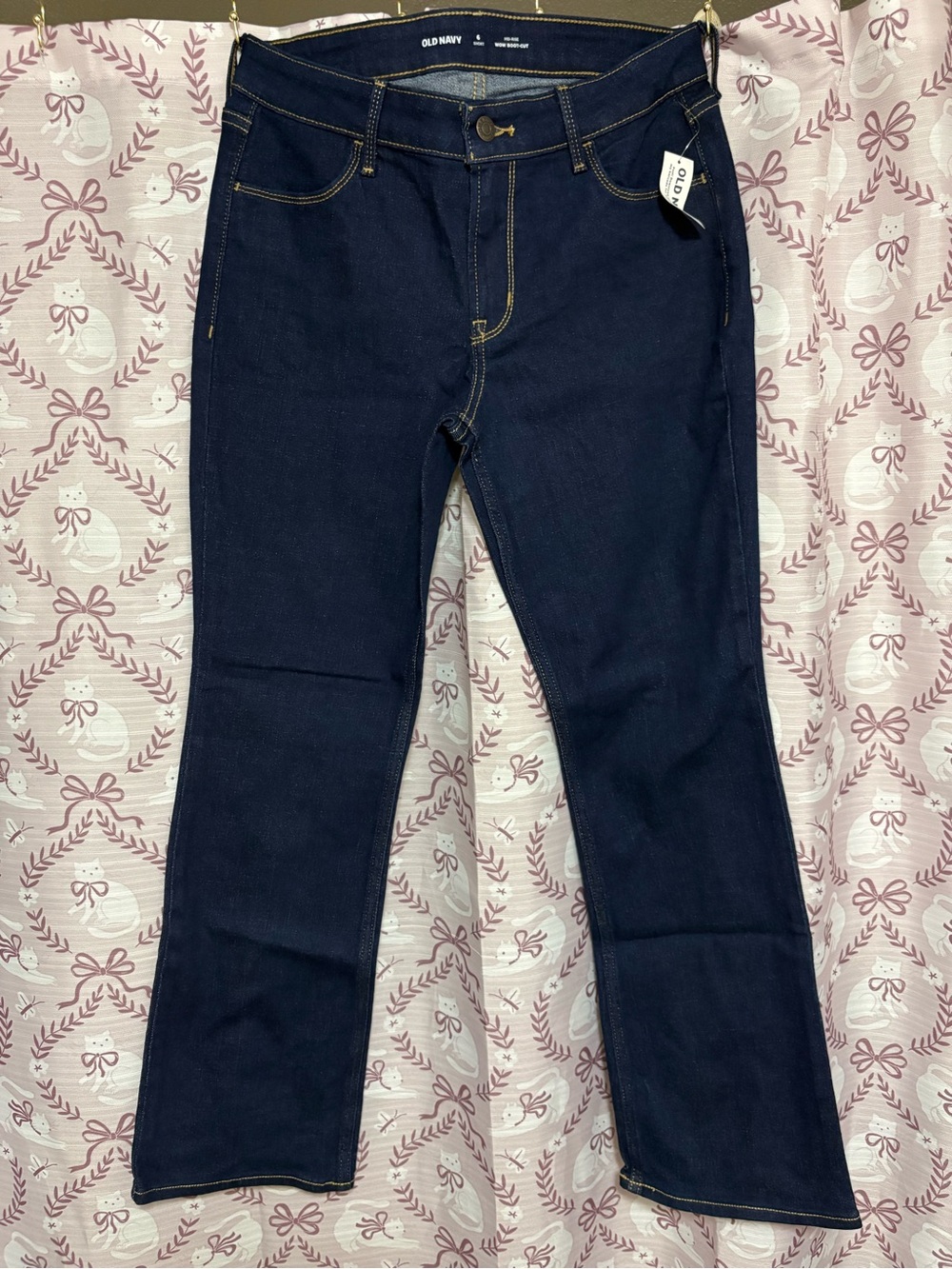 Old Navy Men's Navy Straight-Leg Jeans